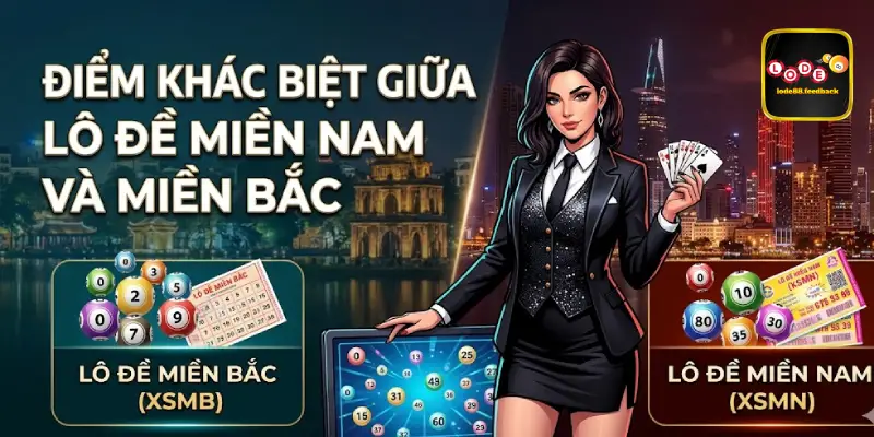 Điểm khác biệt giữa lô đề miền Nam và miền Bắc