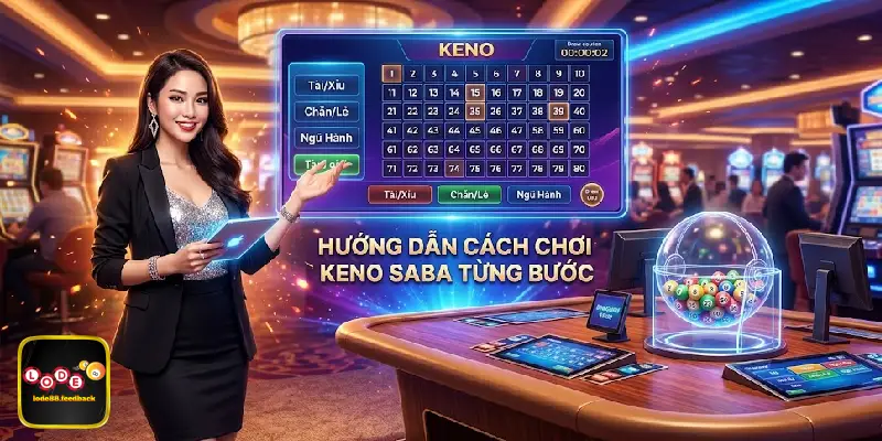 Hướng dẫn cách chơi keno SABA từng bước