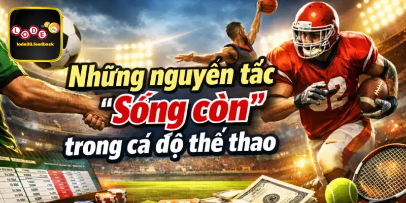 Những nguyên tắc "sống còn" trong cá độ thể thao