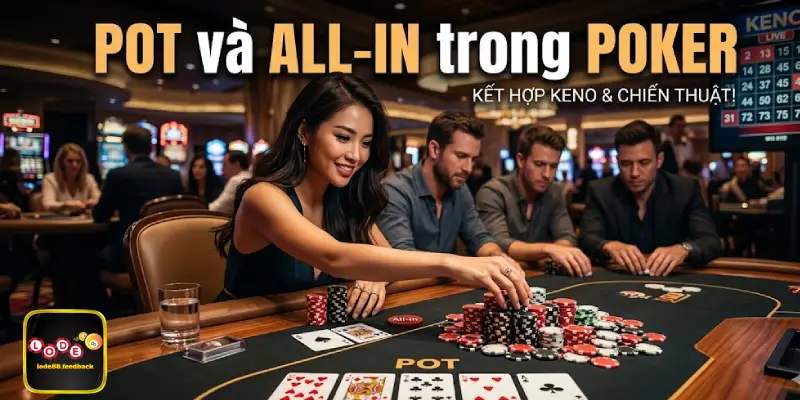 Pot và All-in trong Poker