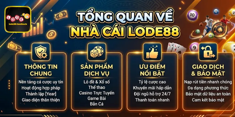 LODE88 - Nhà cái online uy tín 2026